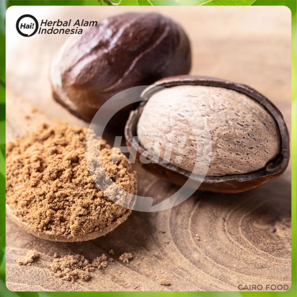 

Biji Buah Pala Kering 250 GRAM super HAI STORE