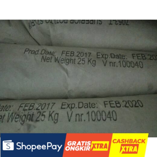

Potato Starch / Tepung Kentang "KMC" ex Denmark