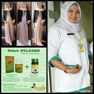 Jual Paket Pelakor (Peluntur Lemak Kotor) SR12 (Salimah Slim + Vico ...