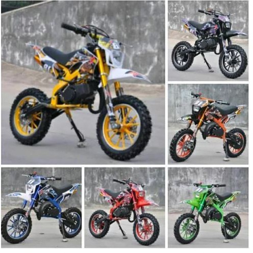 Motor Trail Mini Minimoto MT2 50cc 2 Tak