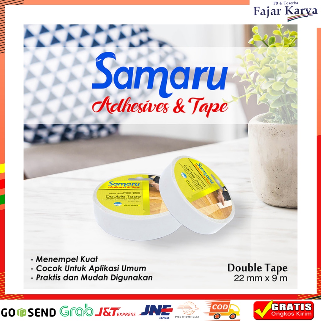 

DOUBLE TAPE 1 inch X 10Y SAMARU