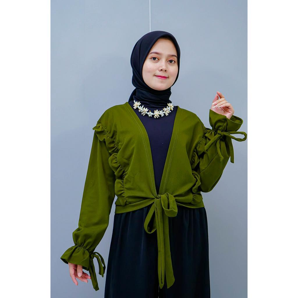 Paket bundling 3 pcs army series / bundling set outer blouse / paket hemat 2023