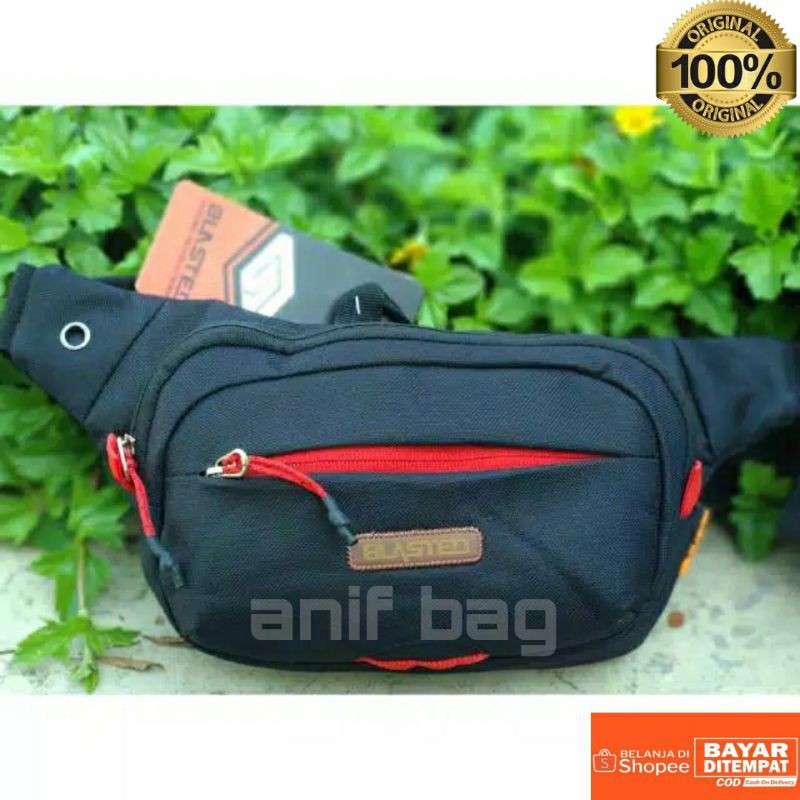 TAS PINGGANG PRIA/WAISTBAG PRIA/TAS BLASTED ORIGINAL