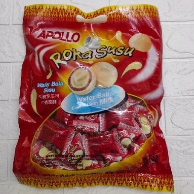 

Apollo roka wafer ball susu 250 gr import malaysia