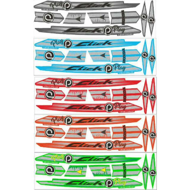 Striping variasi vario 110 karbu click play