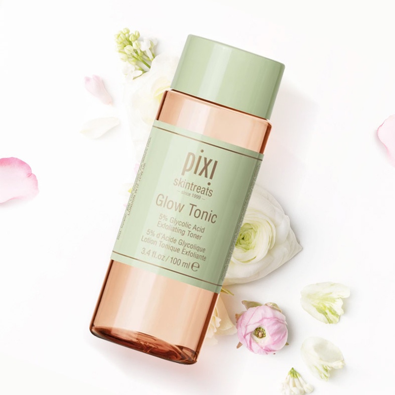 PIXI Retinol Tonic Vitamin-C Tonic Glow Tonic 5% Glycolic Acid Exfoliate Toner 100ml