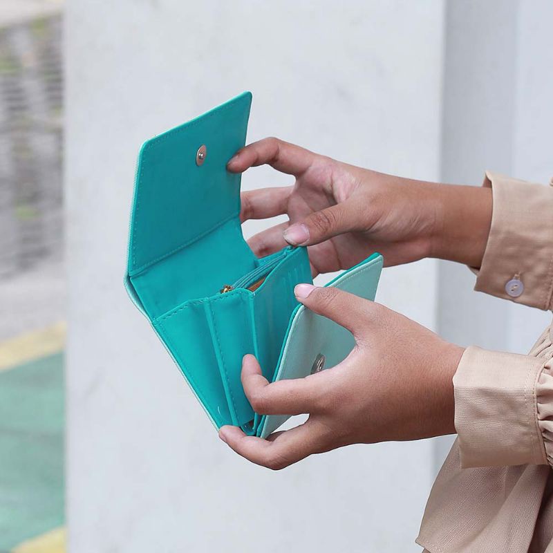 Dompet Wanita Kecil Dompet Lipat Panjang Import Lucu Cantik