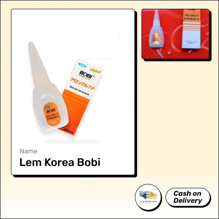 Lem Korea Lem Serbaguna Harga Termurah Kuat Mudah Merekat