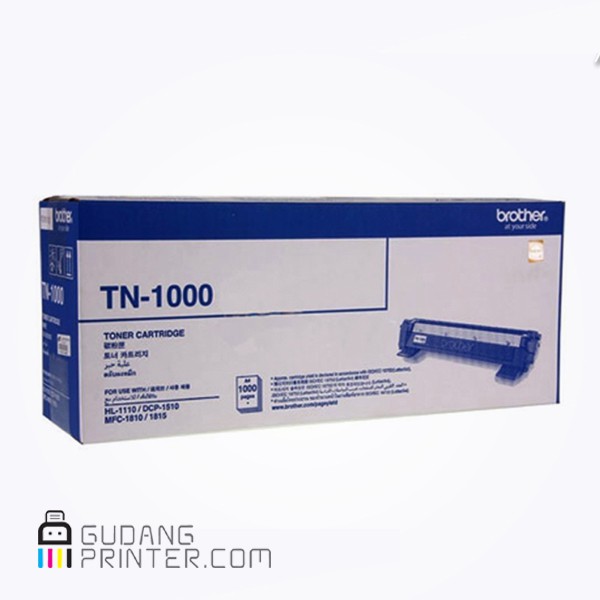 Toner Original Brother TN-1000 (HL-1110, DCP-1510, MFC-1810, MFC-1815)