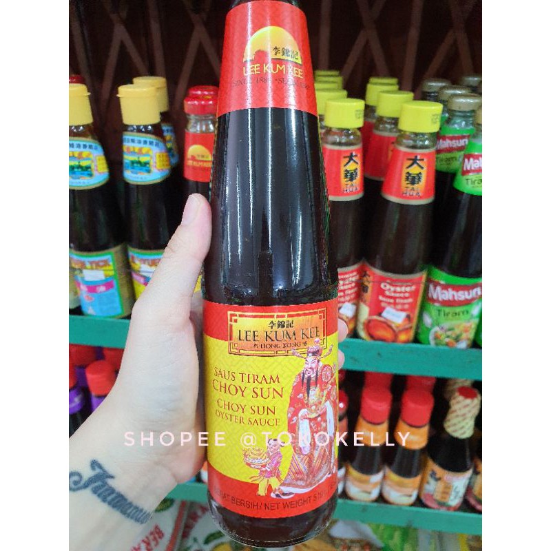 

LEE KUM KEE choy sun saus tiram 510gr / oyster sauce