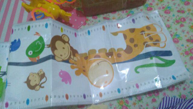 Stiker Dinding Pengukur Tinggi Badan C223