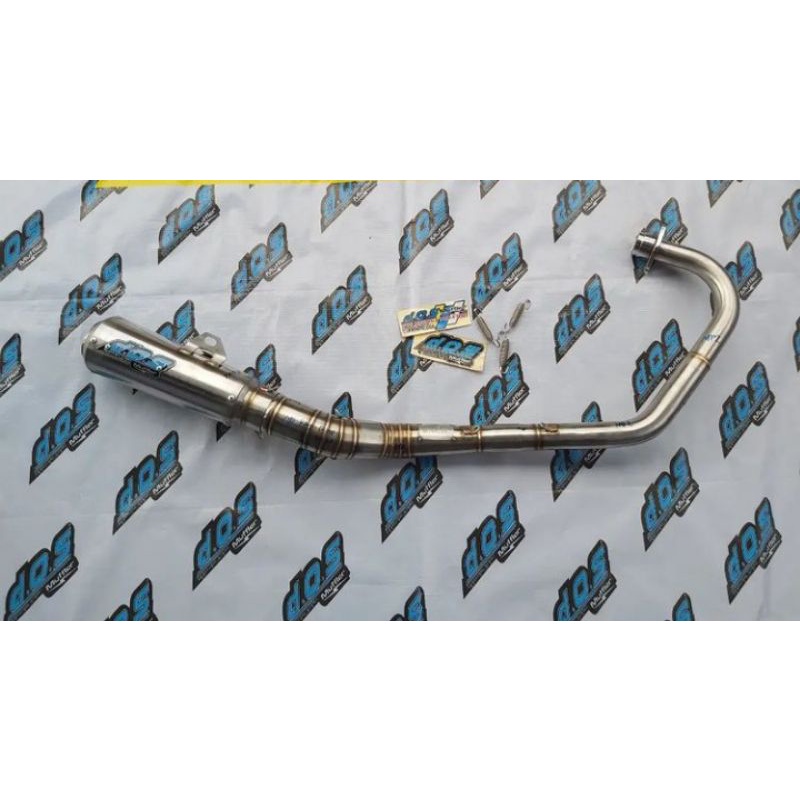 Knalpot D.O.S Muffler Dos Muffler Original Jogja CB GL TIGER MP Type Gp FFA Kompetisi Stainless Orig