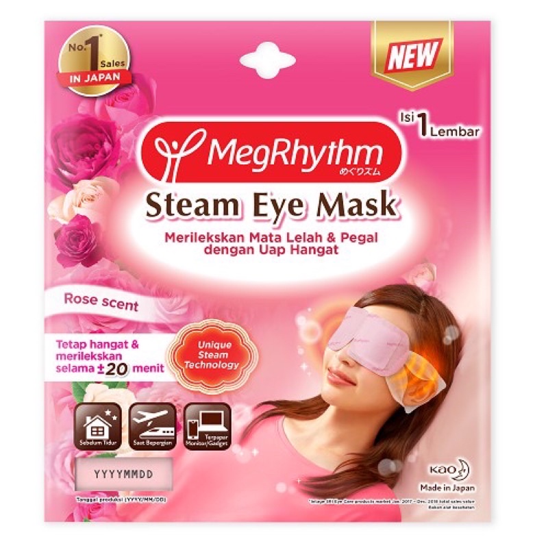 MegRhytm Steam Eye Mask - Masker Mata Uap