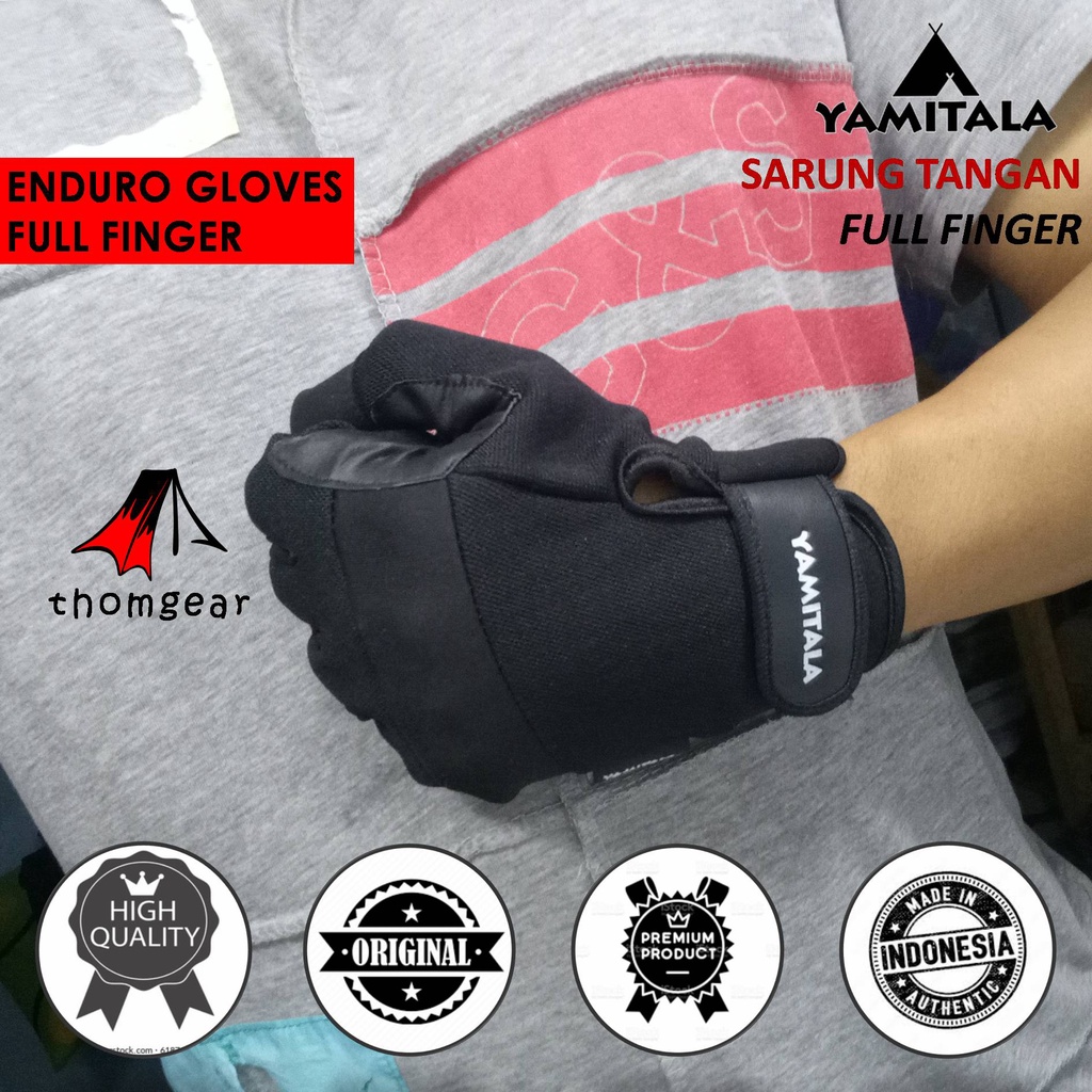 Sarung Tangan Sepeda Yamitala Enduro Gloves Full Dan Half Finger Original Gloves Unisex Cocok Untuk Motor Sepeda