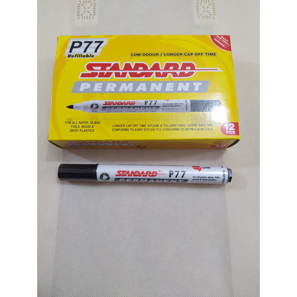

spidol permanent standard P77 satuan