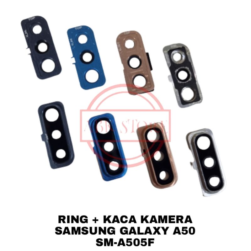 Ring Lensa Camera | Kaca Kamera Belakang Samsung Galaxy A50 A505F Ori