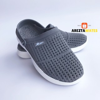  Sandal  selop slip on 37 43 pria dan wanita  tali  belakang  