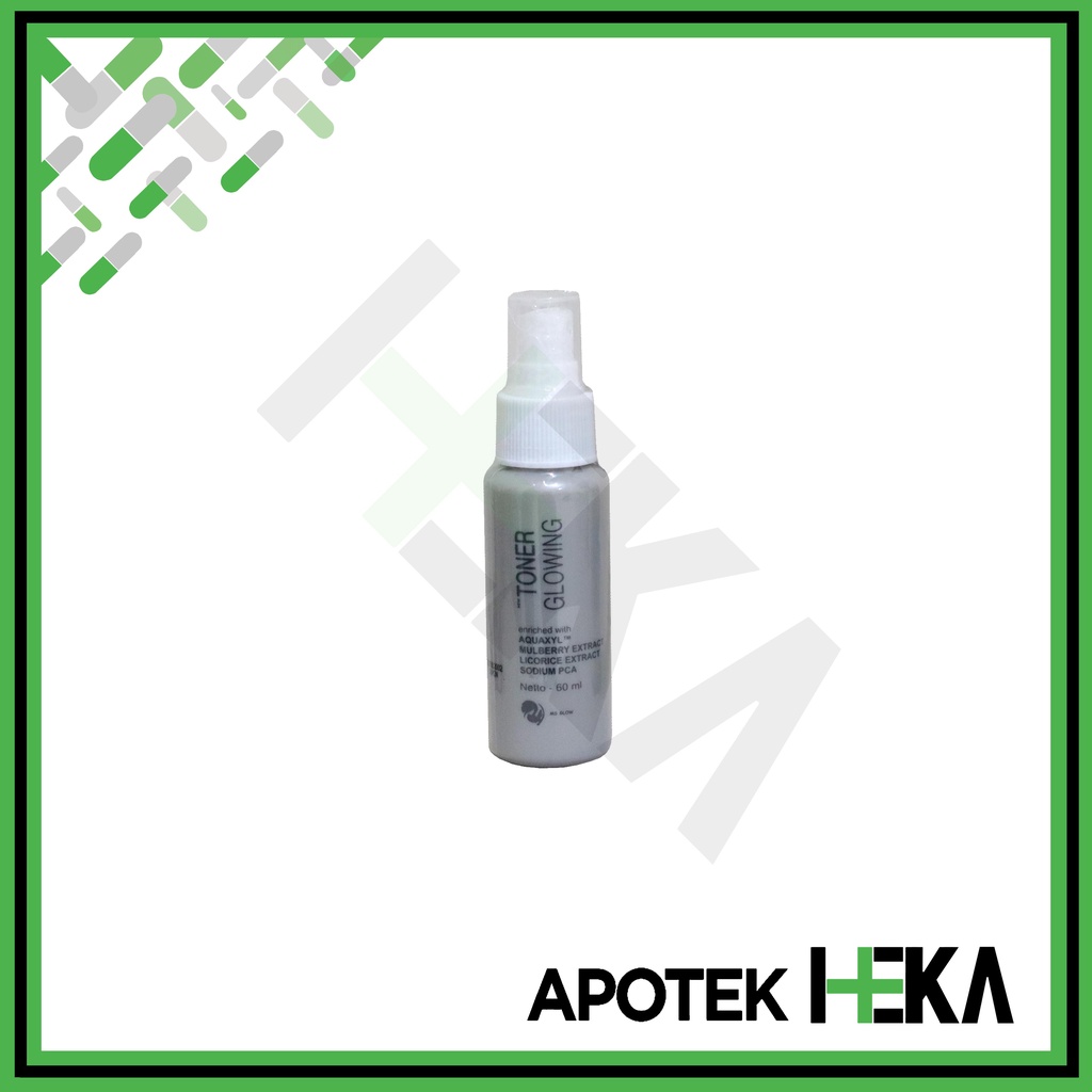 Toner Glowing Every Day / Toner Acne Clear &amp; Bright 60 ml MS Glow (SEMARANG)