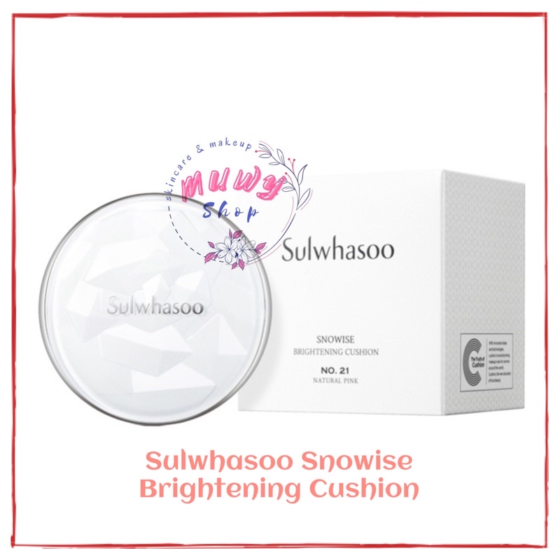 Sulwhasoo Snowise Brightening Cushion Full Set