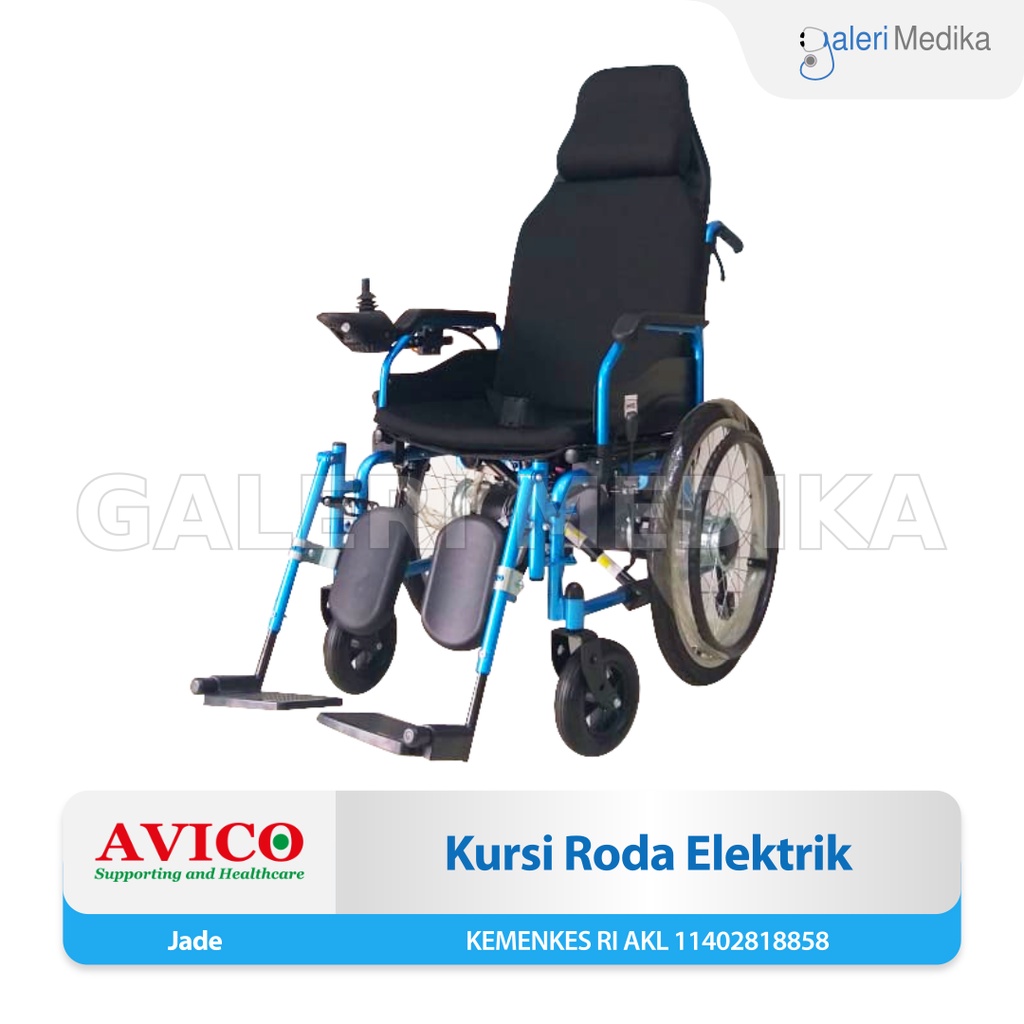 Kursi Roda Elektrik Avico Jade - Reclining Electric Wheelchair