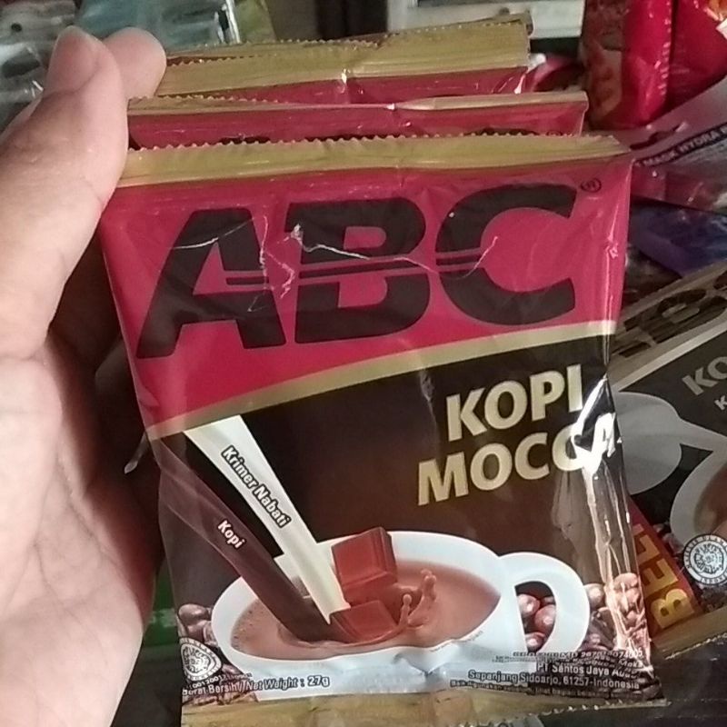 Jual Kopi Abc Moca 27g Isi 10 Saset Shopee Indonesia 