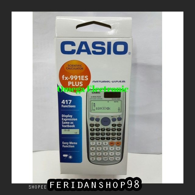 

BT429 CASIO CALCULATOR FX-991ES BEST PLUS - SCIENTIFIC KALKULATOR BY FERIDANSHOP98