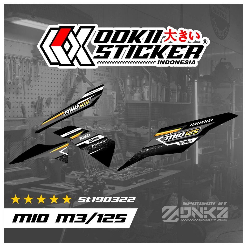 Jual Stiker Mio M3 Decal Striping Mio M3 / Mio Z / Mio 125 ST190322