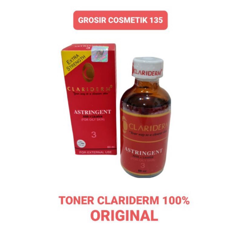 CLARIDERM 100% ORIGINAL