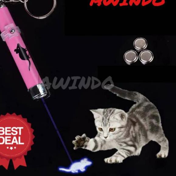 Menarik - MAINAN HEWAN LASER KUCING SENTER POINTER BENTUK KARAKTER 