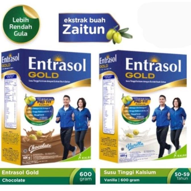 

[COD] ENTRASOL GOLD 600 GRAM VANILLA COKLAT [COD]