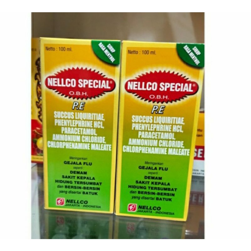 nelco special 100ml/obat batuk/flu