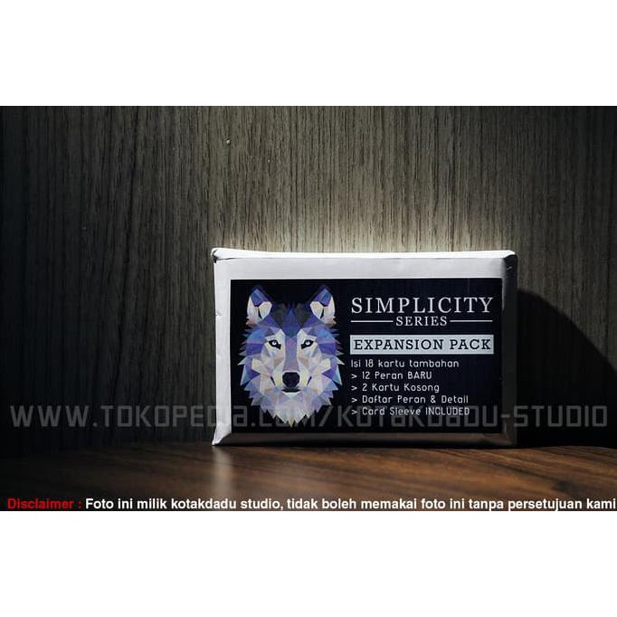 PALING MURAH  Expansion Pack The Werewolf Game (TWG) SC Series (+18 Kartu)