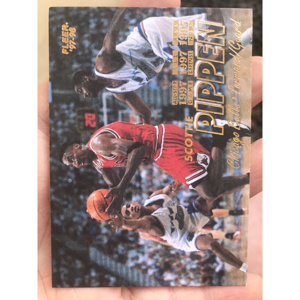 KARTU BASKET SCOTTIE PIPPEN 1997 NBA FLEER CARD