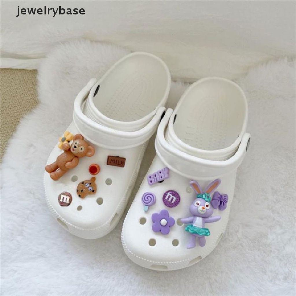 Charms Aksesoris Kancing Sepatu Desain Kartun Charms Lucu Untuk Dekorasi