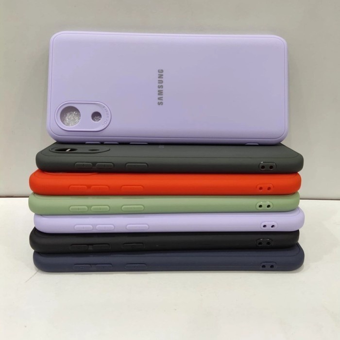 Samsung S22 ULTRA S22 PLUS S21 FE S22 Soft Case Candy Warna Warni Macaron Protector 3D Camera Silicon White_Cell