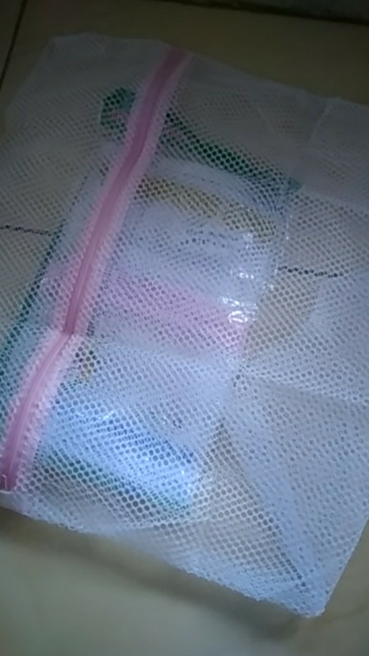 Je459 Kantong Cuci Pakaian Tas Jaring Keranjang Baju Kotor Laundry Bag Washing Bag Laundry 50x40