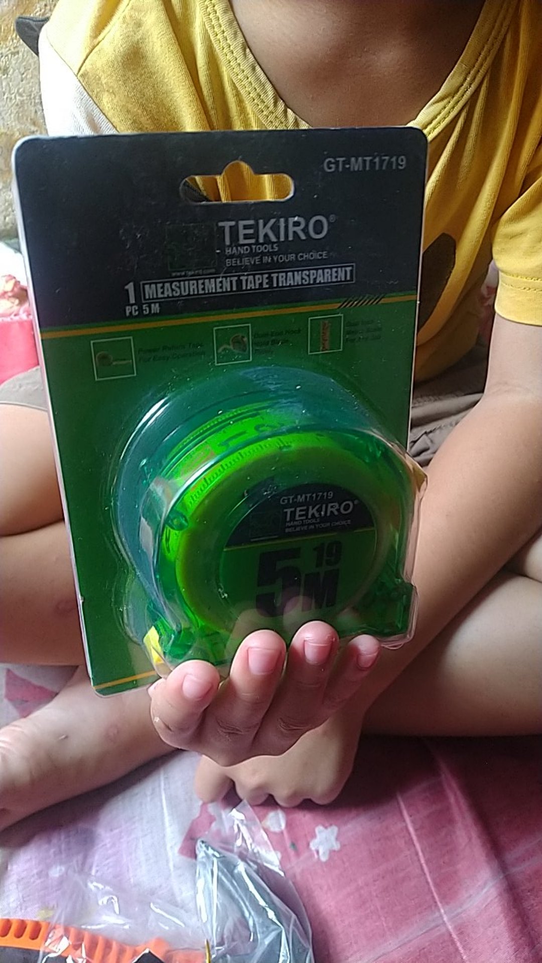 Tekiro Meteran Transparan 5 Meter