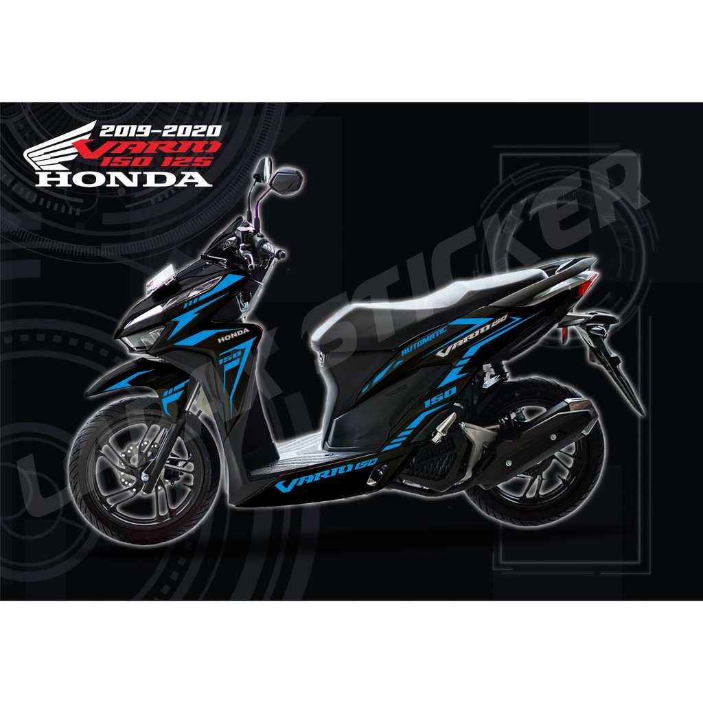 Sticker Vario fi New Striping Cutting Stiker Honda Vario 150 125