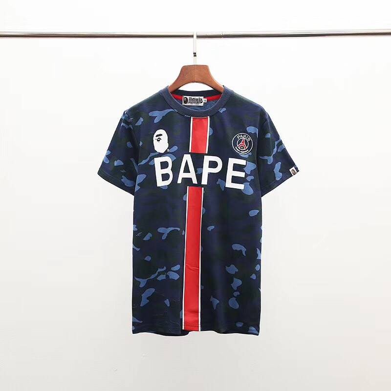 Kaos BAPE x PSG Blue