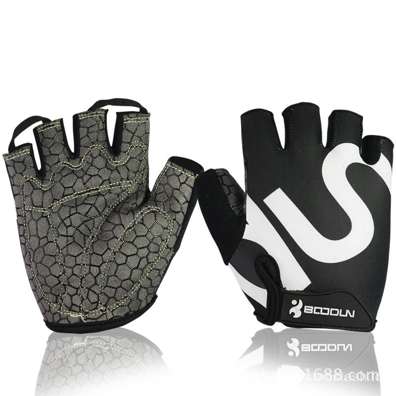 BOODUN/Burton Fitness Gloves Bike Half-Finger Gloves for Riding Outdoor Sports Gloves