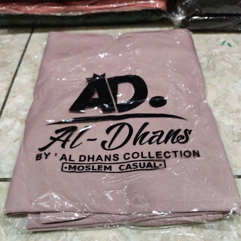 HIJAB INSTAN SHERIN POLOS ORI AL-DHANS-Peach