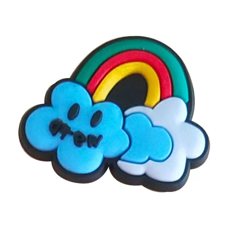 Gelang Charm Warna Pink Untuk Dekorasi Sepatu Wanita