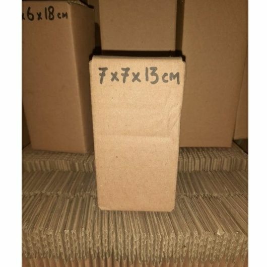 

Kardus 7x7x13 cm Baru Polos luar dalam