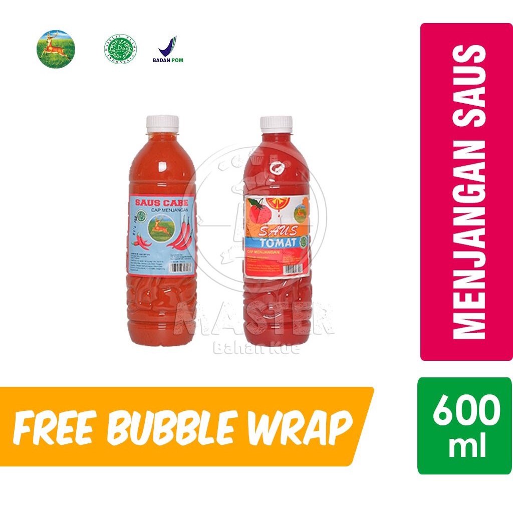 

Saus Tomat / Sambal Cabe Cap Menjangan [600 ml]