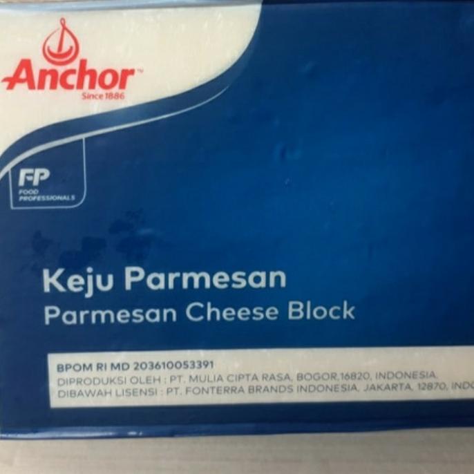 

(BISA COD) parmesan anchor block 200 gram. best seller KOMPLIT Kode 643