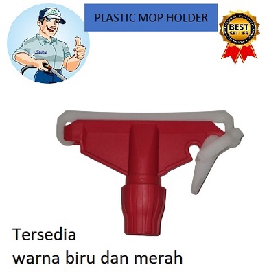 Plastic Mop Holder Merah