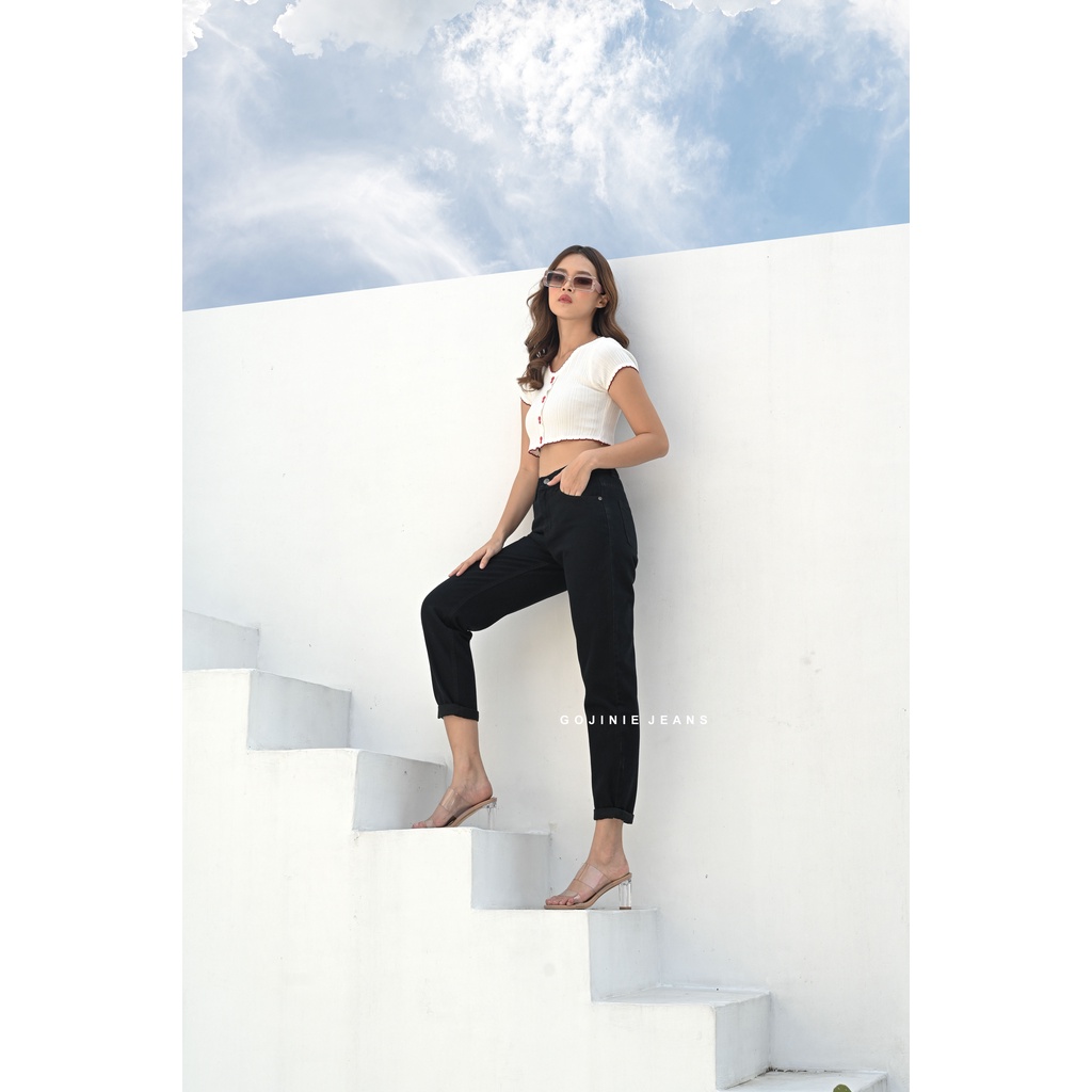 GOJINIEJEANS - Highwaist Boyfriend Jeans - 3276 - BOYFRIEND