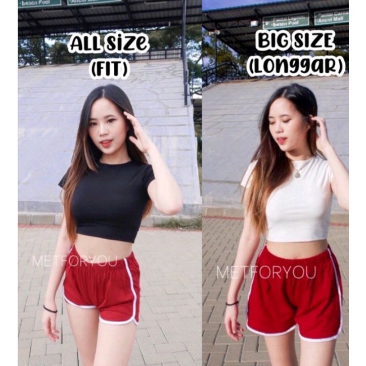 Celana Pendek Wanita Hot pants Perempuan santai korea big size terbaru