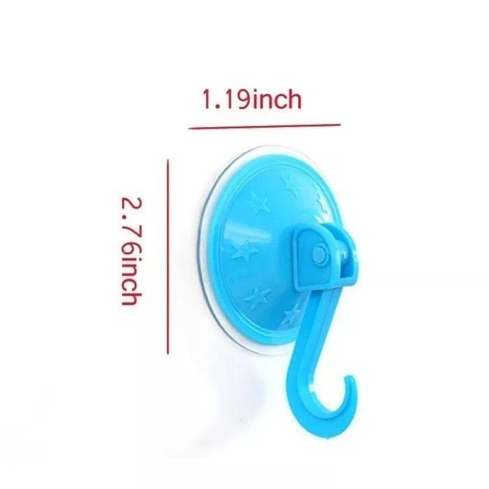 GANTUNGAN TEMPEL SUCTION HOOK CANTOLAN BAJU TEMPELAN KACA KAMAR MANDI / GANTUNGAN TEMPEL WARNA WARNI