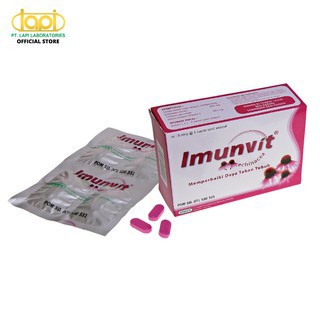 IMUNVIT STRIP 4 TABLET - Suplemen Multivitamin Daya Tahan Tubuh Echinacea